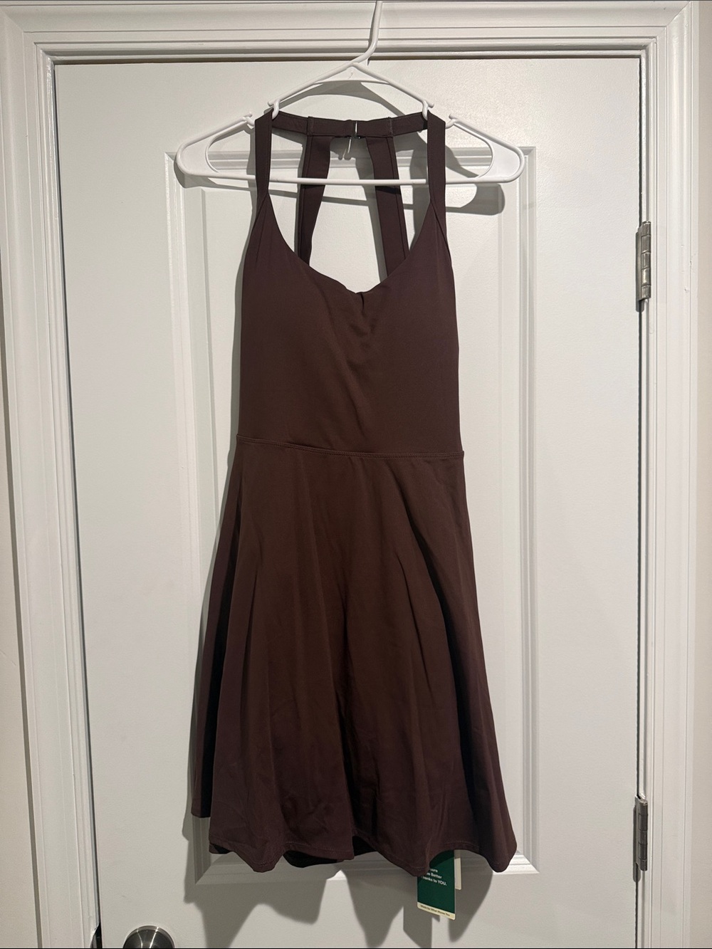 Halara Women's Brown Fit & Flare Dress